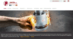 Desktop Screenshot of pentavalves.it